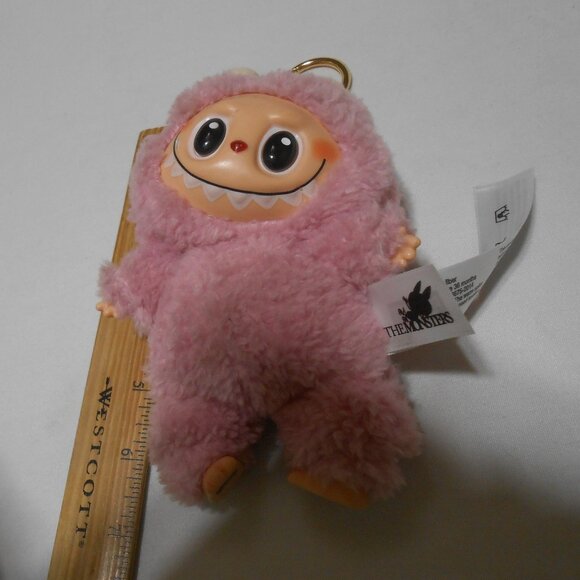 Pink Plush Monster Keychain - Picture 7 of 11